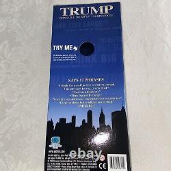 Donald Trump Hand Signed Autographed 12 inch Talking Doll Apprentice