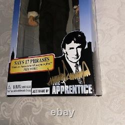 Donald Trump Hand Signed Autographed 12 inch Talking Doll Apprentice