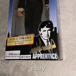 Donald Trump Hand Signed Autographed 12 inch Talking Doll Apprentice