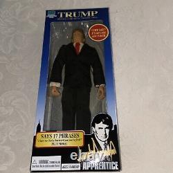 Donald Trump Hand Signed Autographed 12 inch Talking Doll Apprentice