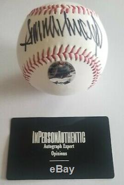 Donald Trump Hand Signed Autographed Baseball withCOA 12 Photos
