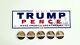 Donald Trump Hand-signed Autographed Maga Campaign Sticker With Coa And More