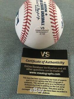 Donald Trump Hand Signed Autographed OMLB Baseball Inscribed Best Wishes COA