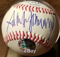Donald Trump Hand Signed Autographed + Obama Your Fired Baseball withCOA