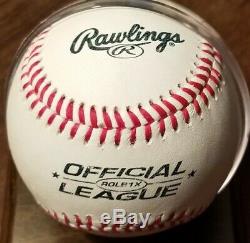 Donald Trump Hand Signed Autographed + Obama Your Fired Baseball withCOA