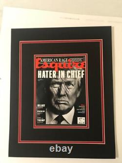 Donald Trump Hand Signed, Autographed Vintage 8 x10 PHOTO New York COA