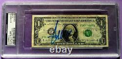 Donald Trump Hand Signed Crisp One Dollar ($1.00) Bill- Psa/dna Authenticated