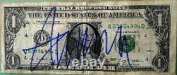 Donald Trump Hand Signed Crisp One Dollar ($1.00) Bill- Psa/dna Authenticated