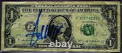 Donald Trump Hand Signed Crisp One Dollar ($1.00) Bill- Psa/dna Authenticated