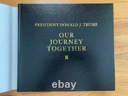 Donald Trump Hand Signed Our Journey Together Book Rare Full Jsa Letter