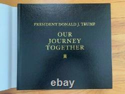 Donald Trump Hand Signed Our Journey Together Book+original Box+jsa Letter