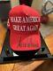 Donald Trump Hand-signed Autographed Make America Great Again Hat Psa/dna