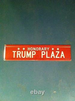 Donald Trump Honorary Chicago Street Sign Memoribilia