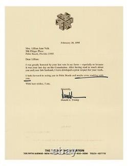 Donald Trump Important Letter Signed On Early Development of Mar-A-Lago