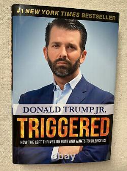 Donald Trump Jr. Autographed Triggered Hardcover Book & Coa