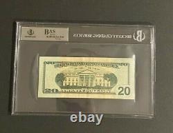 Donald Trump Jr Signed $20 Bill Slab Make America Great Maga President Son Bas