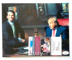 Donald Trump Jr Signed 8x10 Photo Maga Make America Great President Son Jsa B