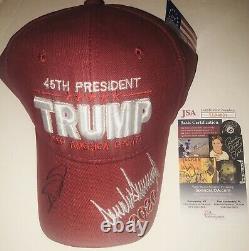 Donald Trump Jr Signed Autographed Keep America Great 2020 Hat Trump Jsa Coa! #3