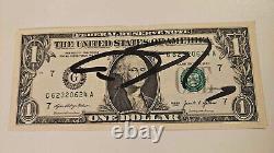Donald Trump Jr Signed Dollar Bill President Trump Son Beckett Bas Bq42763 Proof