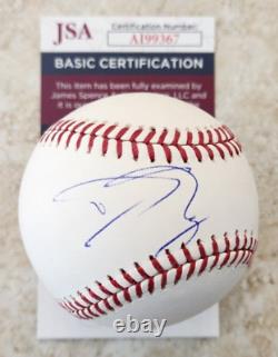 Donald Trump Jr. Signed OMLB Baseball with JSA COA #AI99367 MAGA