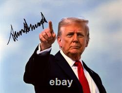 Donald Trump MAGA Signed 8x10 Autographed Photo / Picture + COA