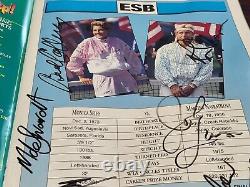 Donald Trump & Marla Trump JSA Authenticated Autographed 1995 Tennis Program