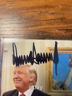 Donald Trump Obama autograph RARE