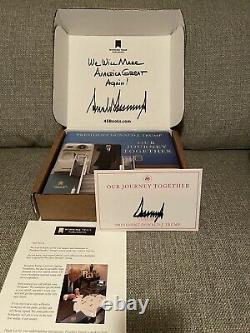 Donald Trump Our Journey Together Signed Book HOT! 