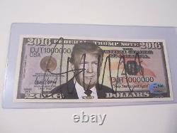 Donald Trump POTUS Signed Autographed US Trump Bill SGC COA
