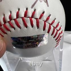 Donald Trump PRESIDENT Hand Signed Baseball MAGA POTUS Ball Signature Holo COA
