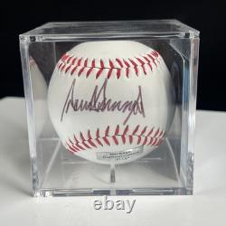 Donald Trump PRESIDENT Hand Signed Baseball MAGA POTUS Ball Signature Holo COA