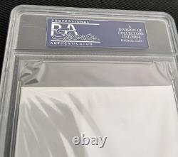 Donald Trump PSA/DNA Certified Signed Envelope President Full Signature