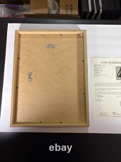 Donald Trump President 12x16 Matte Cut Autographed Framed Signed USA RARE JSA