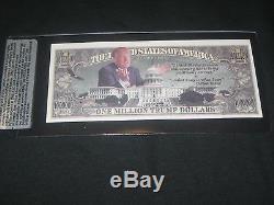 Donald Trump President Billionaire Genuine Hand Signed Autographed Bill Cas Coa