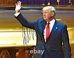 Donald Trump President POTUS 45th Signed 8x10 Photo MAGA USA With DG COA (A)