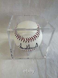 Donald Trump President Rare Hand Signed Autographed Baseball With Case WithCOA