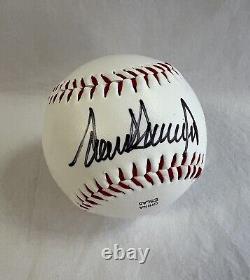 Donald Trump President Rare Hand Signed Autographed Baseball With Case WithCOA