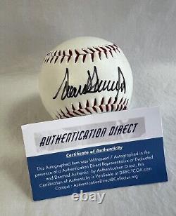 Donald Trump President Rare Hand Signed Autographed Baseball With Case WithCOA