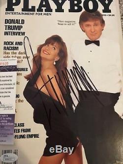 Donald Trump President Signed Autograph Playboy Jsa #n90635