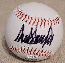 Donald Trump President signed baseball POTUS MAGA With COA Hologram