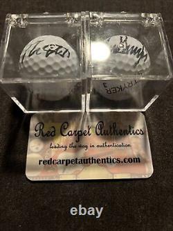 Donald Trump Ron Desantis Autographed Golf Balls