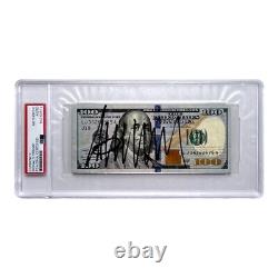 Donald Trump Signed $100 Bill UNC PSA/DNA Authenticated Autograph POTUS 45