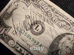 Donald Trump Signed $20 Dollar Bill 1990's Autographed Full Signature JSA LOA