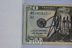 Donald Trump Signed $20 Twenty Dollar Bill CAS Encapsulated 45th President