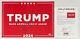 Donald Trump Signed 2024 Make America Great Again Maga Campaign Sign Poster Psa