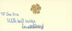Donald Trump Signed 4x8.5 Trump Organization Stationery with1987 Envelope AW