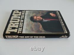 (Donald Trump) Signed ART OF THE DEAL Book Inscribed