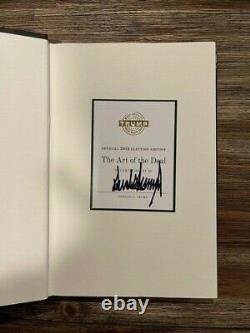 Donald Trump Signed Art of the Deal