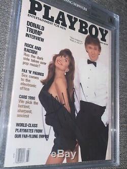 Donald Trump Signed Autographed 1990 Playboy Magazine BAS Beckett