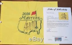 Donald Trump Signed Autographed 2016 Masters Flag PSA LOA